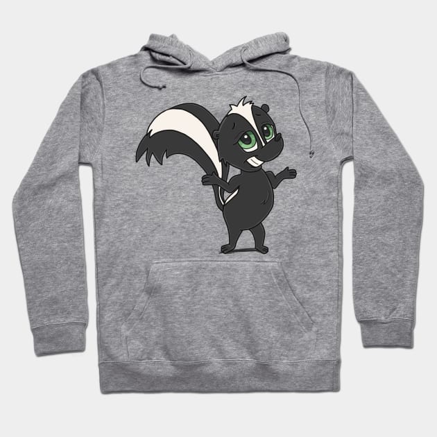 Skunk Hoodie by Character Alley